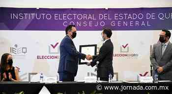 IEEQ entrega constancia de mayoría a Mauricio Kuri González - La Jornada