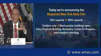 Cuomo: New York State Fair will now open at 100% capacity