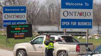 Ontario announces it will reopen provincial borders on June 16