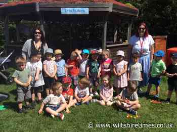 Little Nutkins forest pre-schoolers have fun outside at Walwayne Court - Wiltshire Times