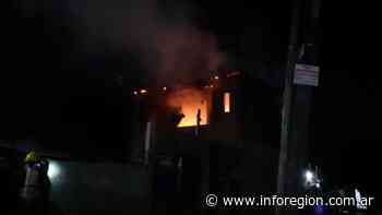 Brown: Se incendió una vivienda en Solano - InfoRegión