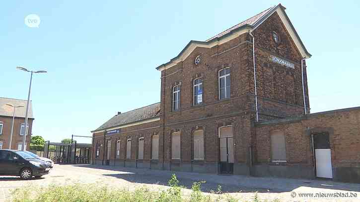 Het oude stationsgebouw van Schoonaarde staat te koop