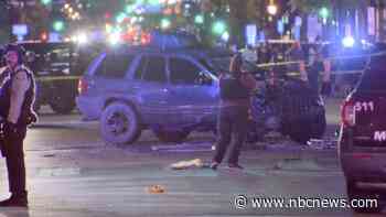 Woman killed after car drives into protesters in Minneapolis