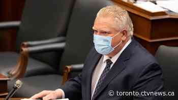 Debate continues on Ontario election spending bill that uses notwithstanding clause