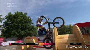 Reichenbach und Oswald holen Meistertitel im Fahrradtrial - SWR