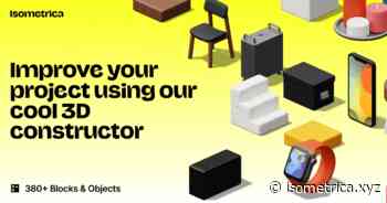 Isometrica - 3D illustration constructor with 380+ isometric objects