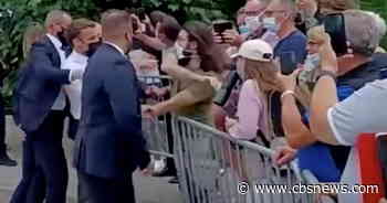 Medieval martial arts teacher who slapped French leader gets jail time - CBS News