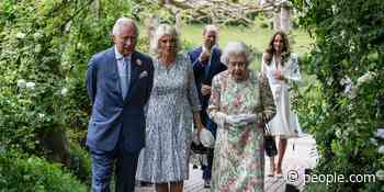 The Queen, Charles, Camilla, William and Kate Mount a Historic Charm Offensive to Greet G-7 Leaders - PEOPLE