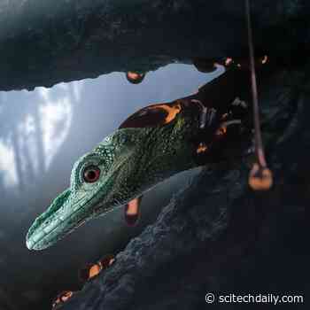 New Species of Bizarre, Extinct Lizard – So Strange It Was Misidentified as a Hummingbird-Sized Dinosaur