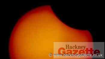 Photo of partial eclipse taken from Hackney and Islington - Hackney Gazette