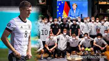 Videoschalte mit Angela Merkel - Toni Kroos: Das habe ich die Kanzlerin gefragt - Sportbuzzer