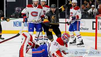 Golden Knights roll past Canadiens in Stanley Cup semifinal opener