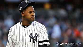 New York Yankees' Luis Severino leaves rehab start with groin injury, will get MRI - ESPN