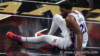 76ers' Joel Embiid admits knee bothered him in Game 4 loss to Hawks: 'I just didn't have the lift'