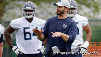 Titans OL coach Keith Carter praises Dillon Radunz, Nate Davis - Titans Wire