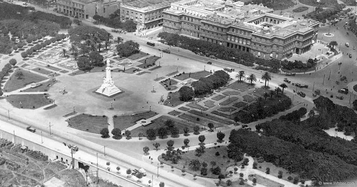 Hace 100 años, Yrigoyen inauguraba el monumento a Colón, homenaje de Italia al Centenario - infobae