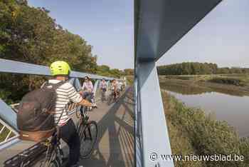 Nieuwe fietsroute langs het water danst op (geluids)golven