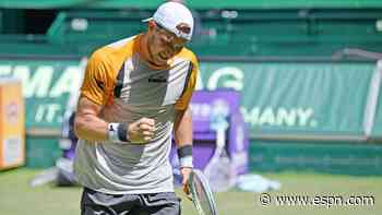 Struff stuns top-seeded Medvedev at Halle Open