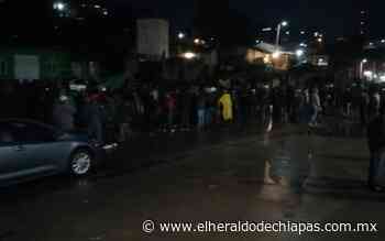 Pobladores de Betania bloquean carretera por obra inconclusa - El Heraldo de Chiapas