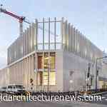 New French school’s concrete façades contrast with colourful interior