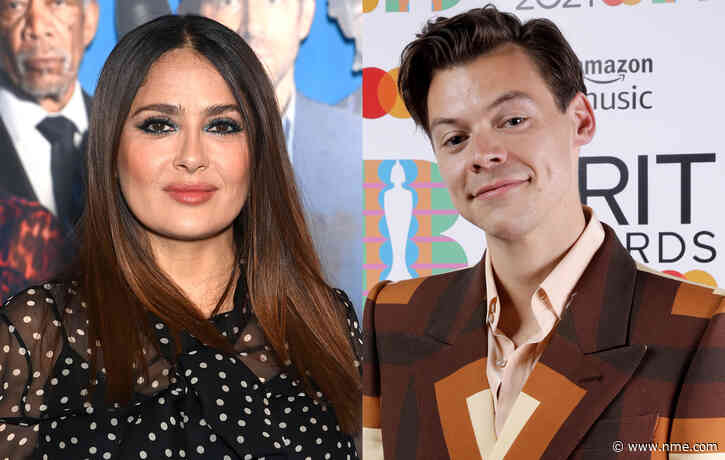 Salma Hayek’s pet owl once coughed up a hairball on Harry Styles’ head