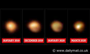 Never-before-seen images of Betelgeuse reveal its 2019 'Great Dimming' was caused by a dust cloud