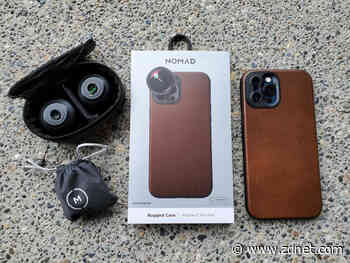 Nomad Rugged Leather Moment case: MagSafe, 10-foot protection, and advanced lens support