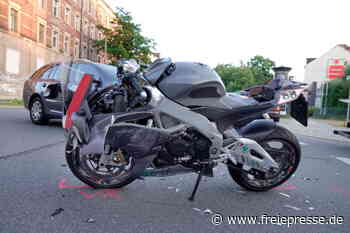 Biker bei Unfall in Chemnitz schwer verletzt - Freie Presse