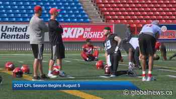 The Calgary Stampeders will be back in action in August | Watch News Videos Online - Globalnews.ca