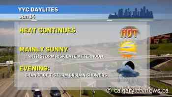 Calgary weather for Monday, June 14 - CTV Toronto