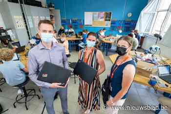 PM Group schenkt computers aan OLVP