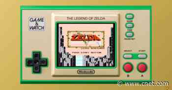 Nintendo's Zelda Game & Watch packs three classics on a tiny screen     - CNET