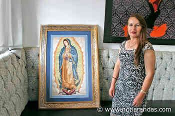 Realiza arandense espectacular reproducción de la Virgen de Guadalupe en punto de cruz - NotiArandas