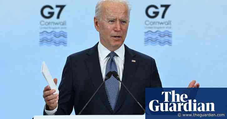 G7: Biden says democracies in 'contest with autocrats' as G7 summit ends – video