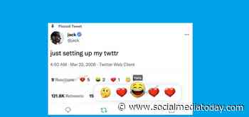 Twitter Moves Closer to Launching Emoji-Style Reactions on Tweets