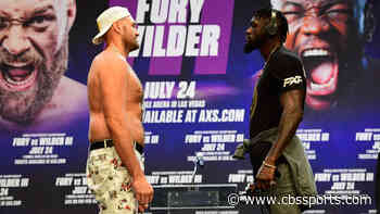 Tyson Fury vs. Deontay Wilder 3 press conference features odd silence and a five-minute staredown