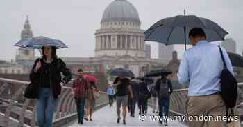 36 hours of rain to batter London as temperatures to come crashing down to 19C - My London