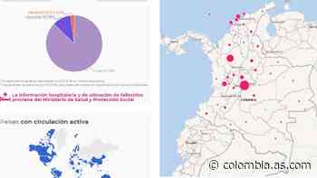 Mapa de casos y muertes por coronavirus por departamentos en Colombia: hoy, 15 de junio - AS Colombia