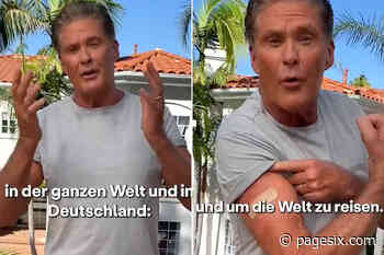 'Hero' David Hasselhoff promotes COVID-19 vaccinations in Germany - Page Six
