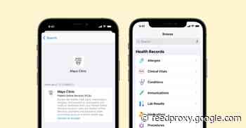 Apple’s Health Records feature on iPhone now supported by Mayo Clinic