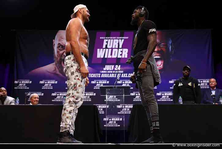Fury-Wilder Press Conference Proves To Be A Strange Affair