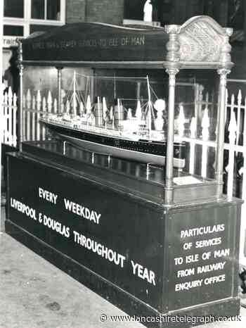 Do you remember model ship on platform at Blackburn Station?