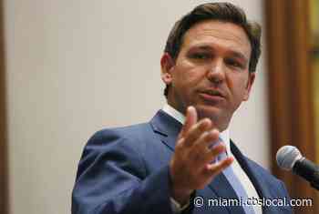 Florida Gov. Ron DeSantis Downplays The Coronavirus Delta ‘Variant Of Concern’ - CBS Miami