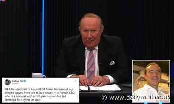 Andrew Neil highlights Ikea boss's conviction after firm pull its advertising from GB News 