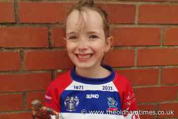 Young Oldham rugby player takes on sponsored walking challenge - theoldhamtimes.co.uk