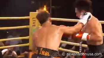 Austin McBroom Destroys Bryce Hall in Boxing Match - News Nation USA