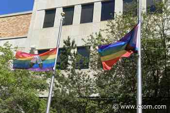 Flag raising kicks off Pride Week festivities in Saskatoon - CKOM News Talk Sports