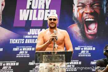 Tyson Fury vs. Deontay Wilder 3 Los Angeles press conference quotes & photos