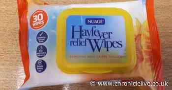 Hay fever suffers call 89p Home Bargains wipes 'amazing' cure
