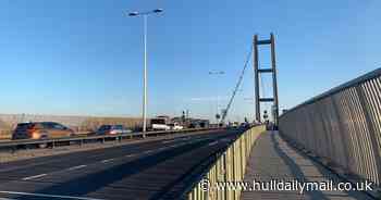 Another Humber Bridge tragedy averted after man spotted at the barriers - Hull Live